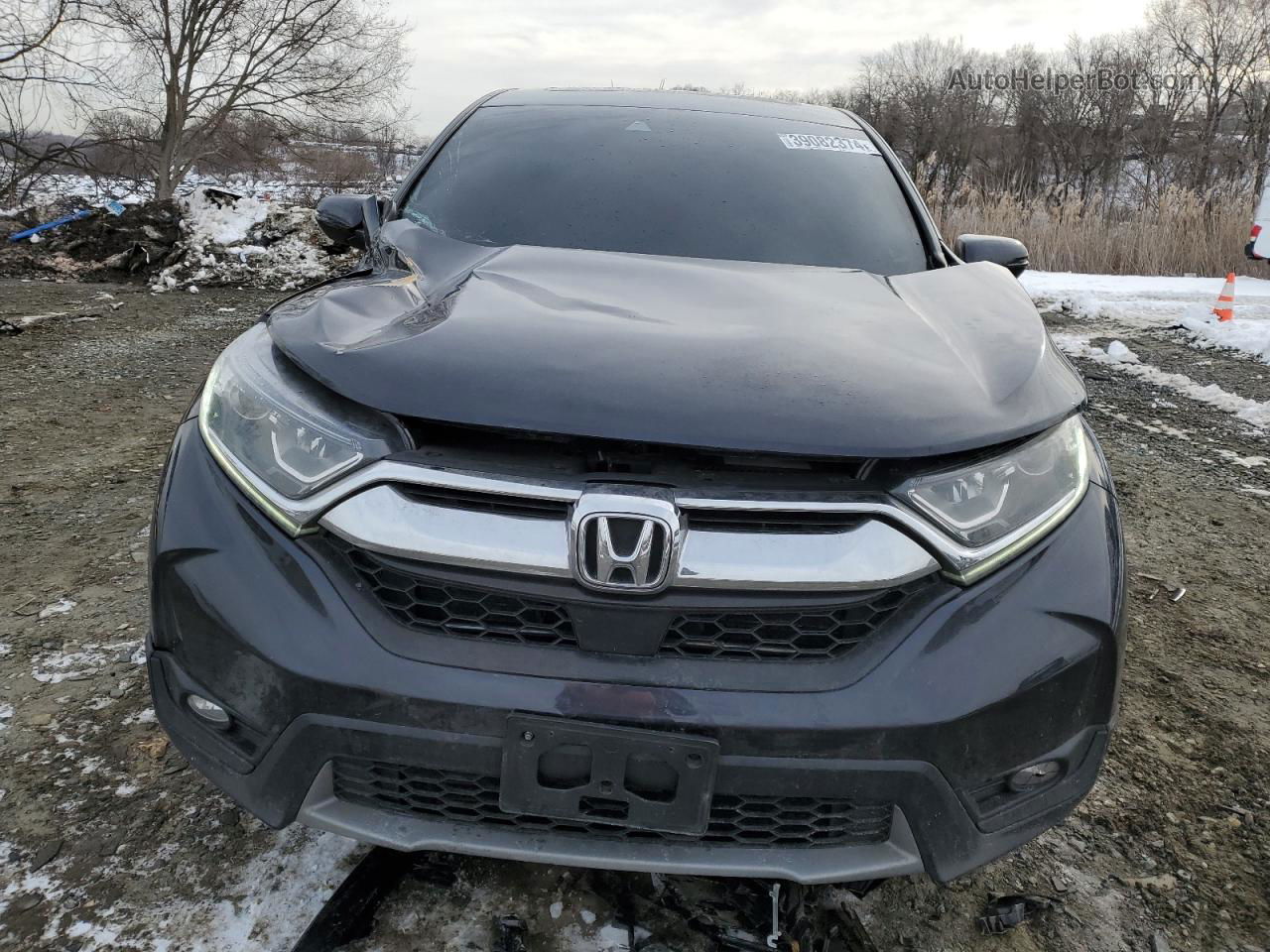 2018 Honda Cr-v Exl Черный vin: 2HKRW2H83JH603587