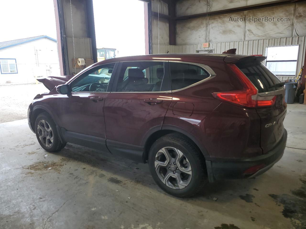 2018 Honda Cr-v Exl Maroon vin: 2HKRW2H83JH612239