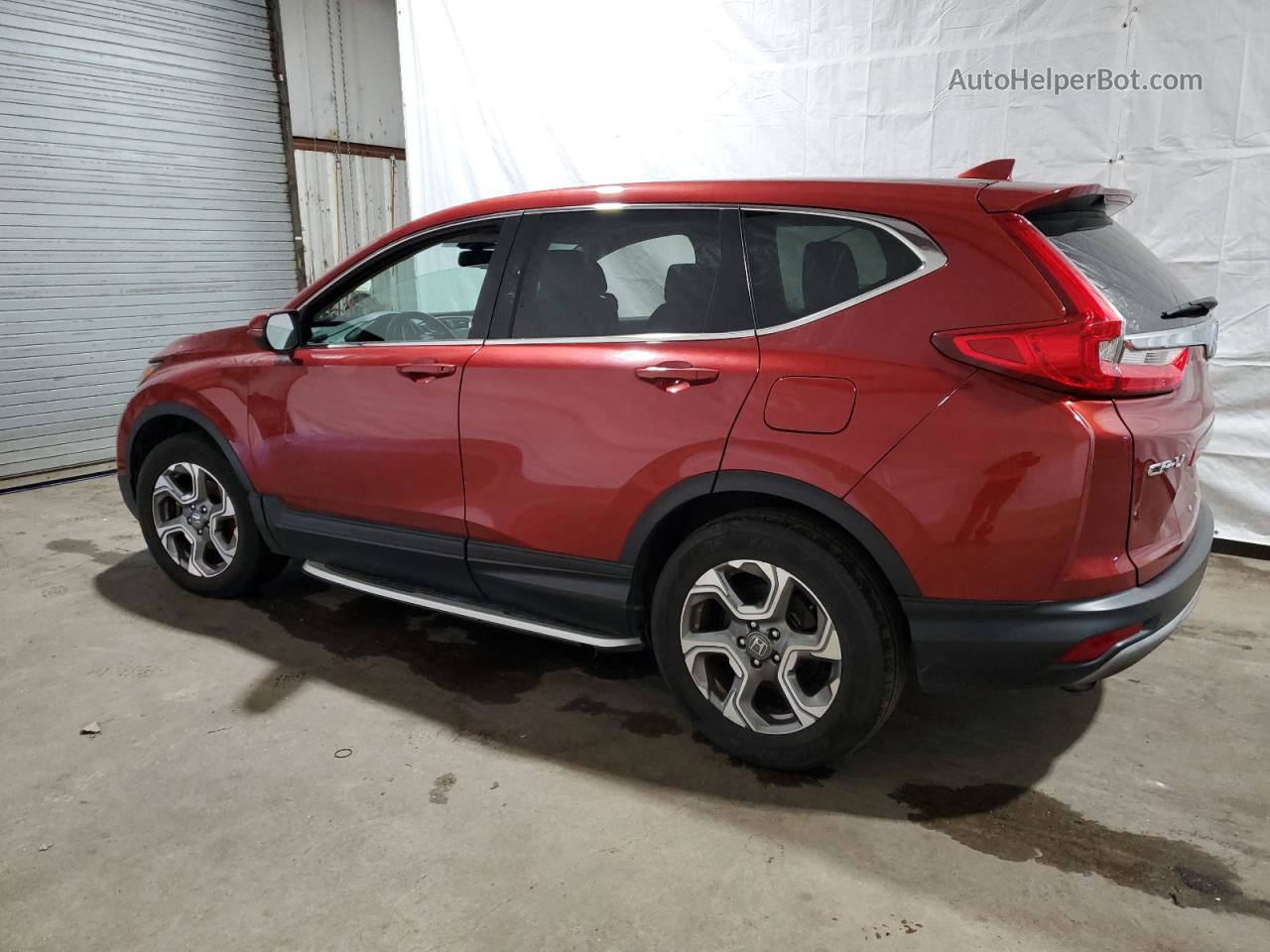 2019 Honda Cr-v Exl Burgundy vin: 2HKRW2H83KH622447