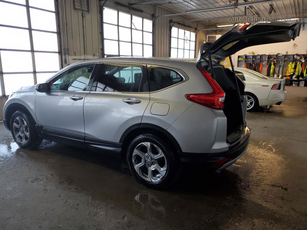 2017 Honda Cr-v Exl Silver vin: 2HKRW2H84HH618318