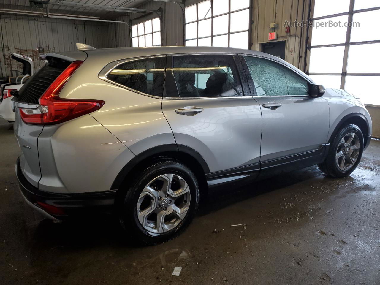 2017 Honda Cr-v Exl Серебряный vin: 2HKRW2H84HH618318