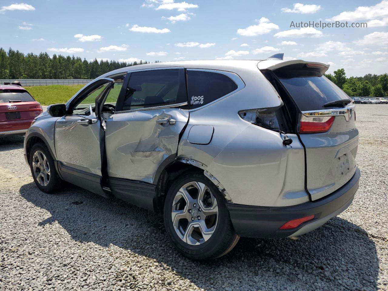 2017 Honda Cr-v Exl Silver vin: 2HKRW2H84HH672525