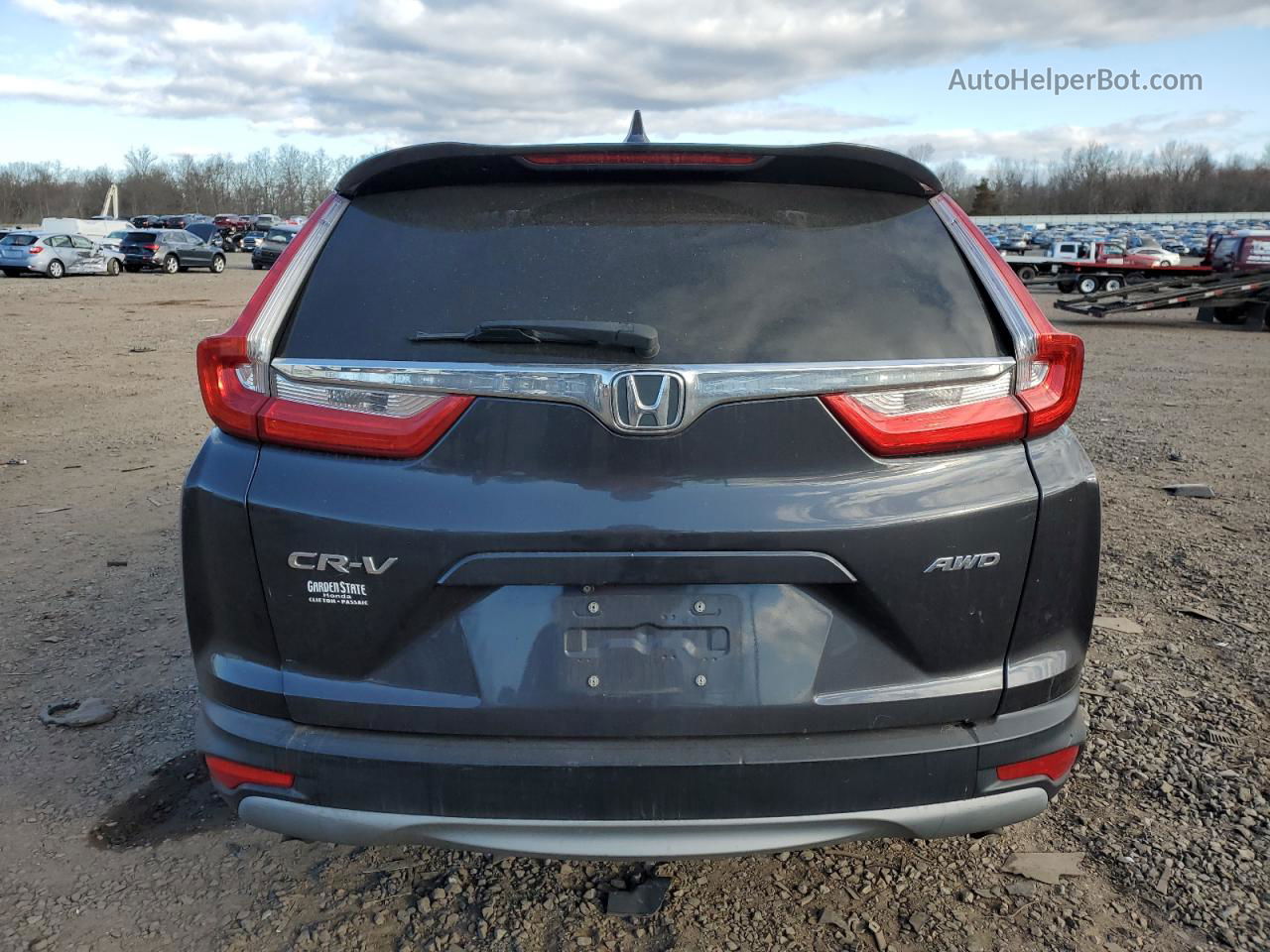 2018 Honda Cr-v Exl Gray vin: 2HKRW2H84JH625839