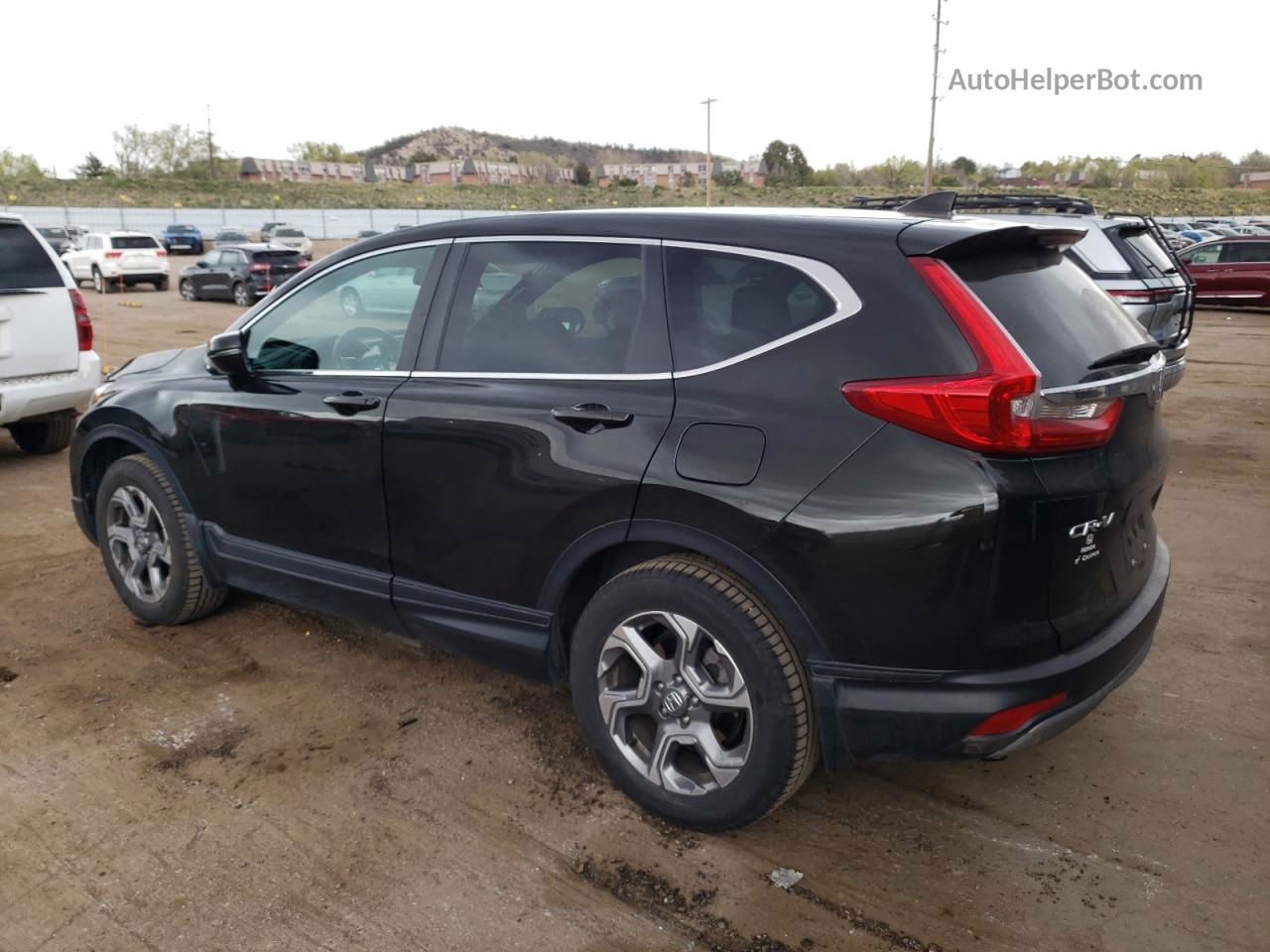 2018 Honda Cr-v Exl Green vin: 2HKRW2H84JH691324