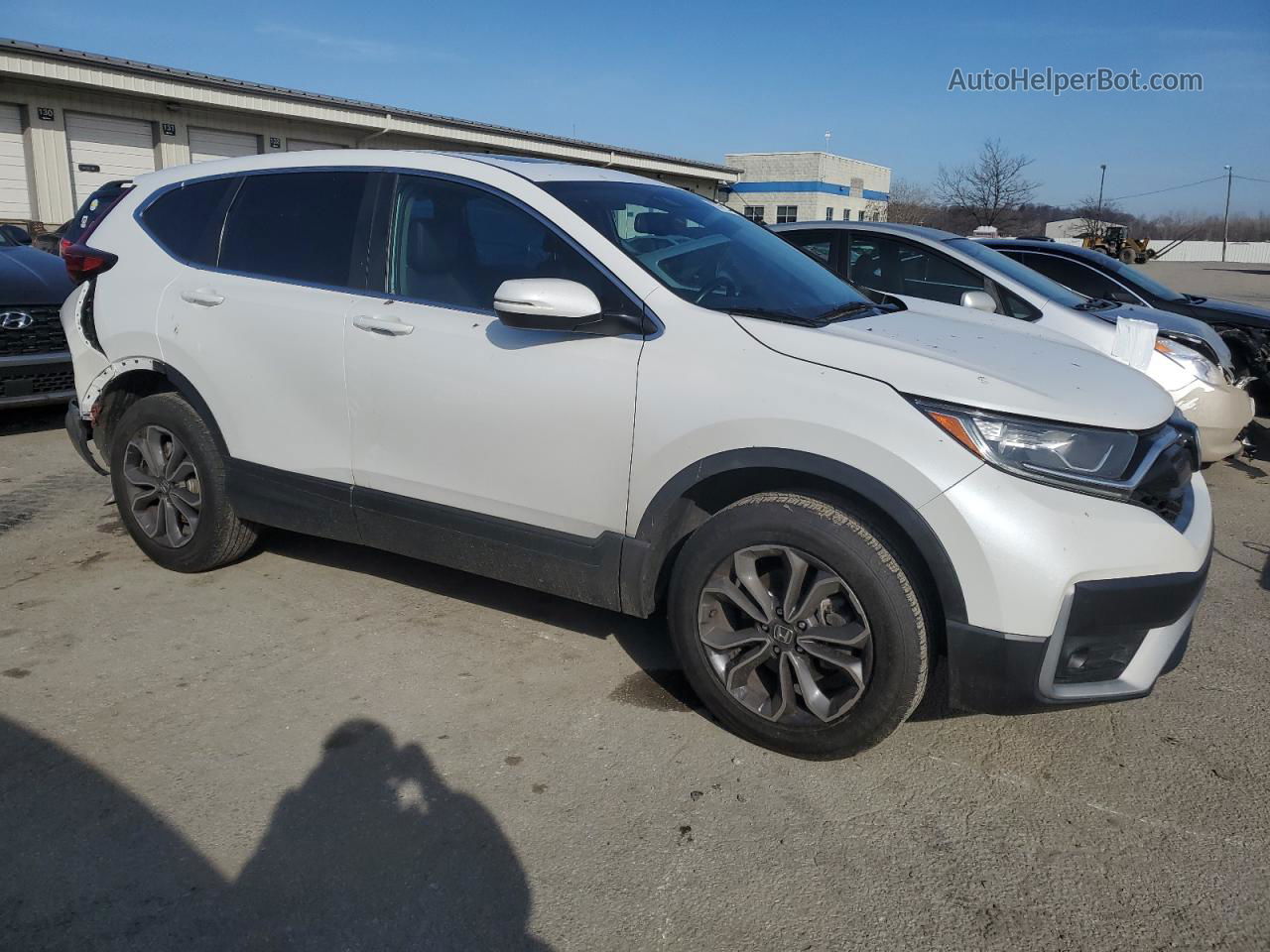 2020 Honda Cr-v Exl White vin: 2HKRW2H84LH664353