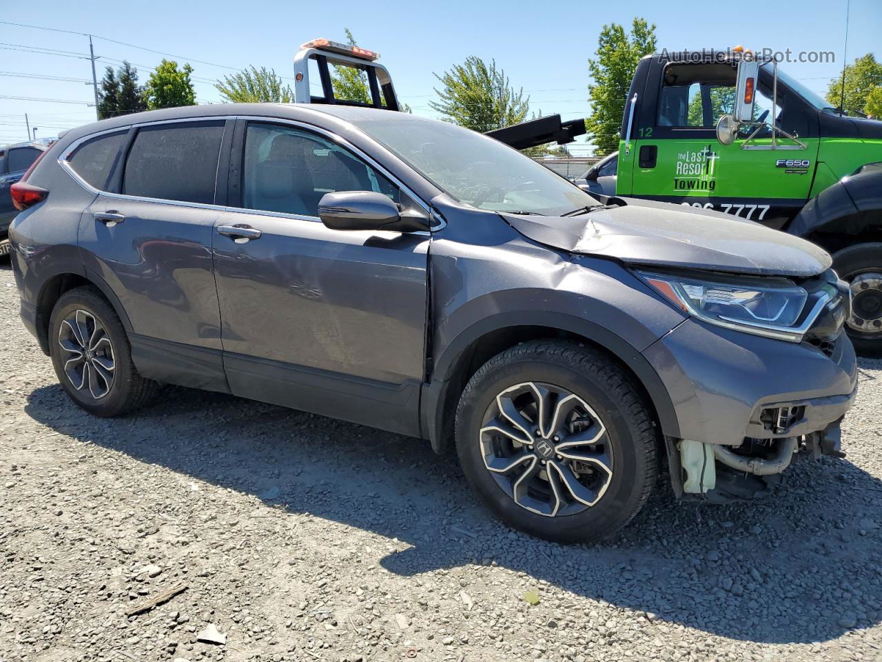 2020 Honda Cr-v Exl Charcoal vin: 2HKRW2H84LH699863