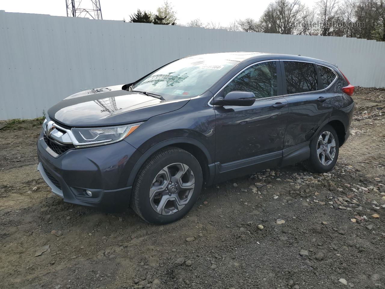 2017 Honda Cr-v Exl Charcoal vin: 2HKRW2H85HH613760