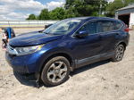 2017 Honda Cr-v Exl Blue vin: 2HKRW2H85HH636259