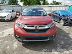 2018 Honda Cr-v Exl Burgundy vin: 2HKRW2H85JH651706