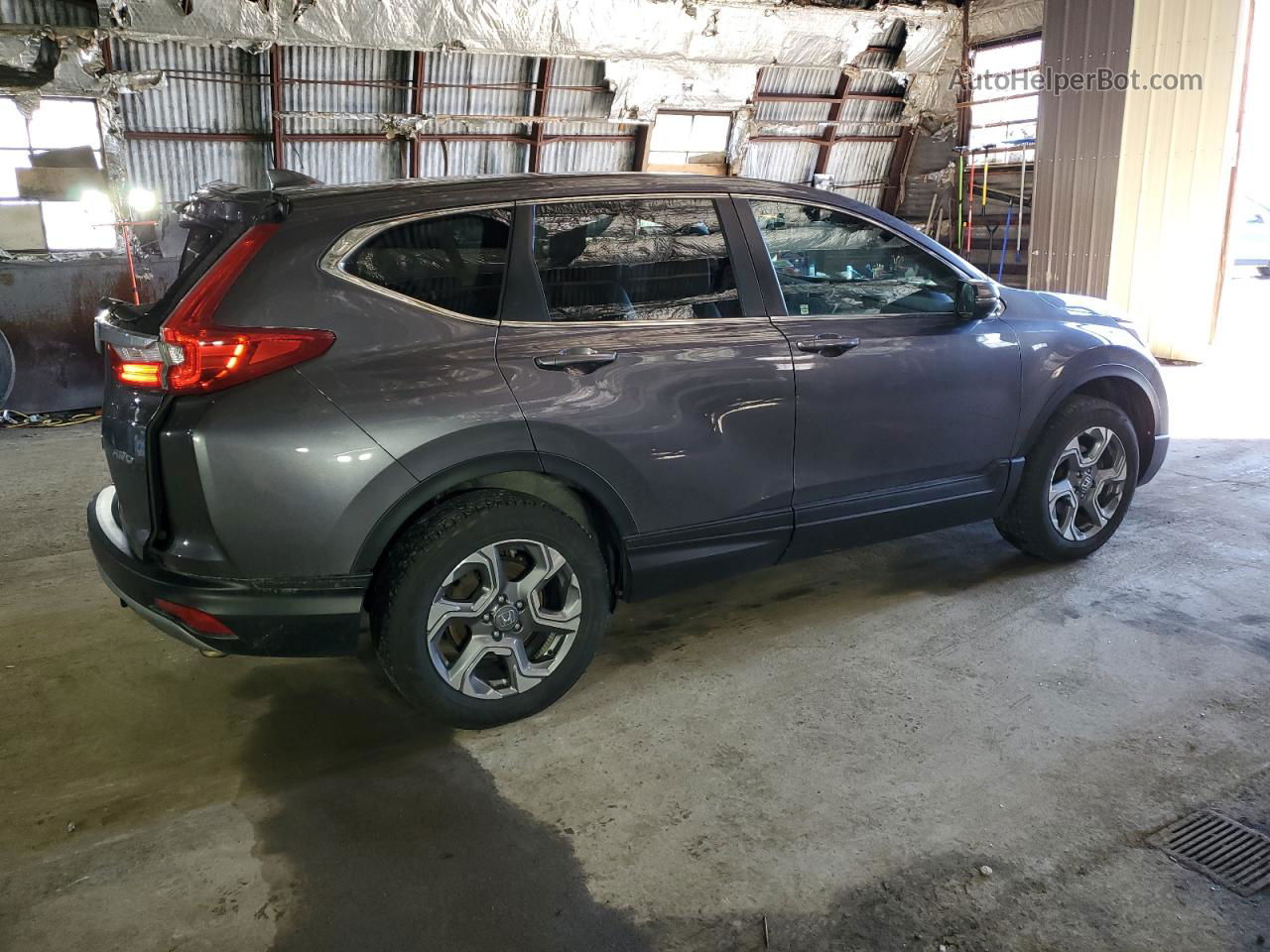 2019 Honda Cr-v Exl Gray vin: 2HKRW2H85KH662058