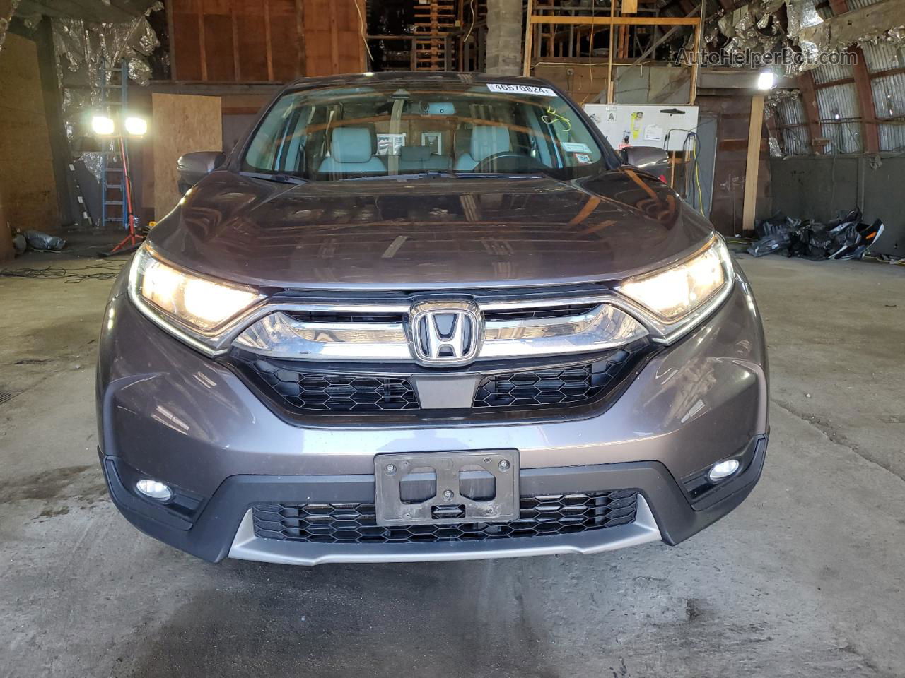 2019 Honda Cr-v Exl Gray vin: 2HKRW2H85KH662058