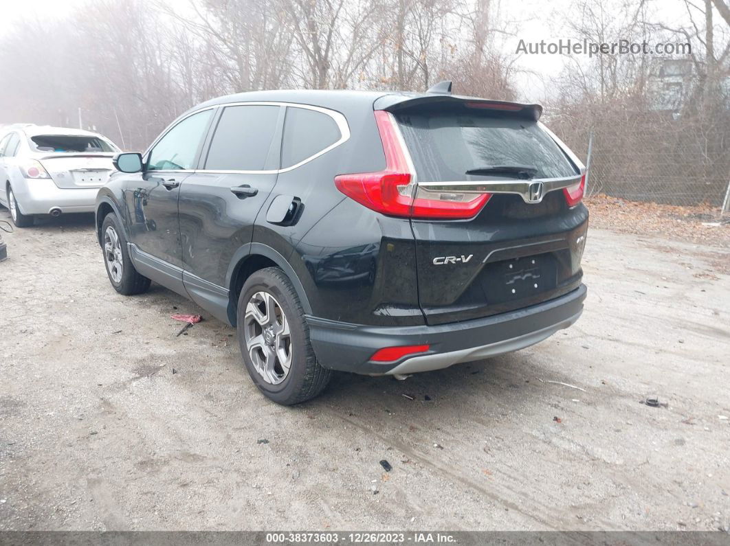 2019 Honda Cr-v Ex-l Black vin: 2HKRW2H85KH675117