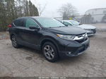 2019 Honda Cr-v Ex-l Black vin: 2HKRW2H85KH675117