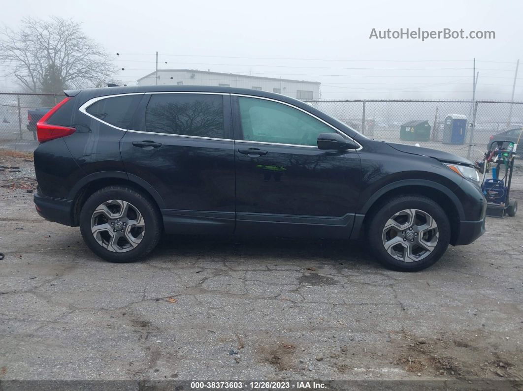 2019 Honda Cr-v Ex-l Black vin: 2HKRW2H85KH675117