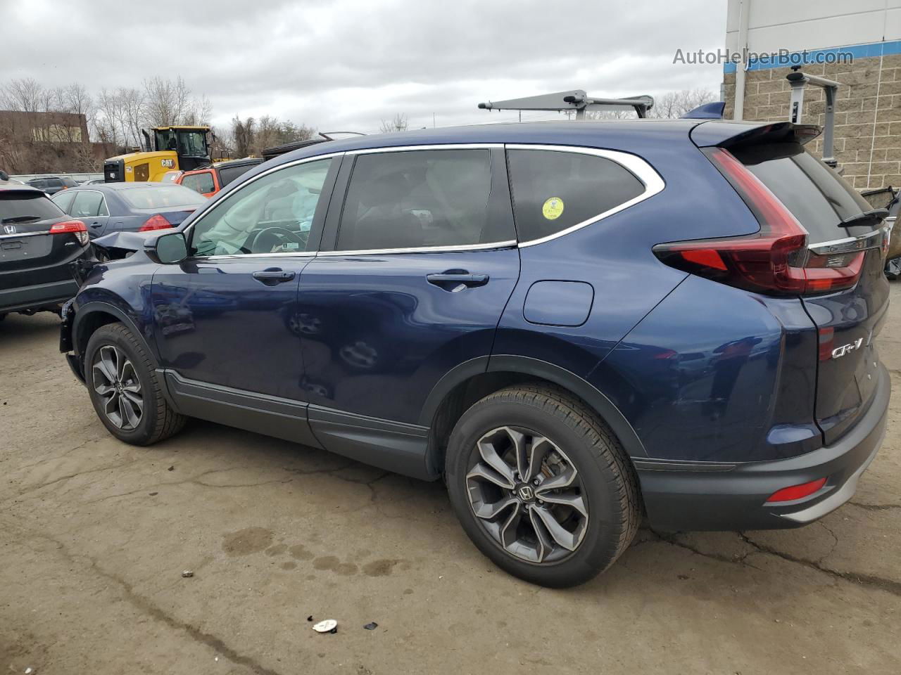 2020 Honda Cr-v Exl Blue vin: 2HKRW2H85LH609247