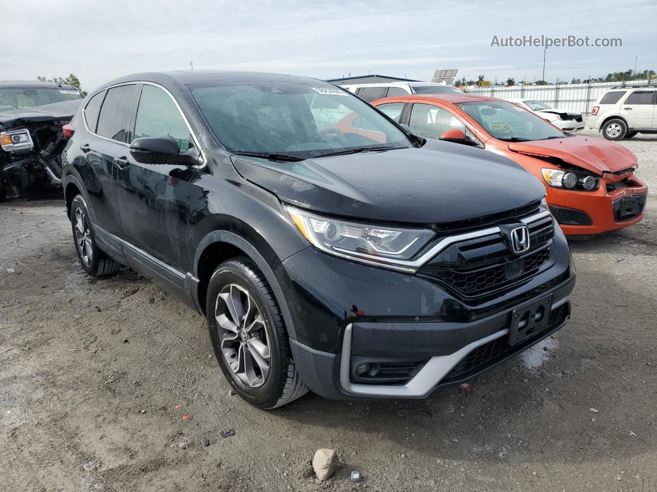 2020 Honda Cr-v Exl Black vin: 2HKRW2H85LH635153