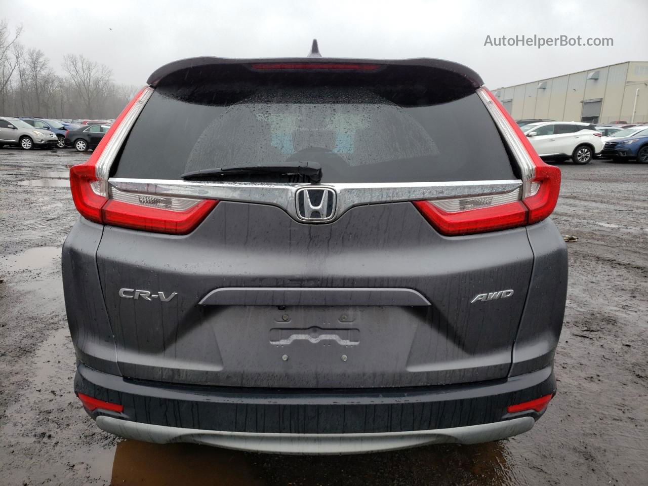 2017 Honda Cr-v Exl Серый vin: 2HKRW2H86HH649098