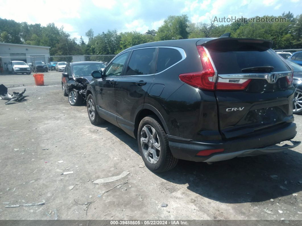 2019 Honda Cr-v Ex-l Black vin: 2HKRW2H86KH625357