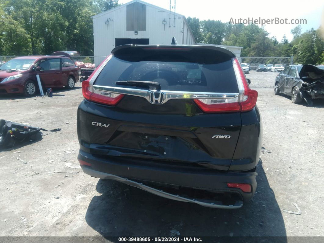 2019 Honda Cr-v Ex-l Black vin: 2HKRW2H86KH625357