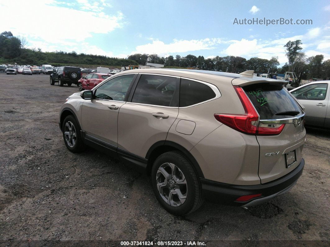 2019 Honda Cr-v Ex-l Beige vin: 2HKRW2H86KH635452