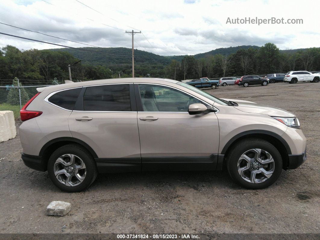 2019 Honda Cr-v Ex-l Beige vin: 2HKRW2H86KH635452