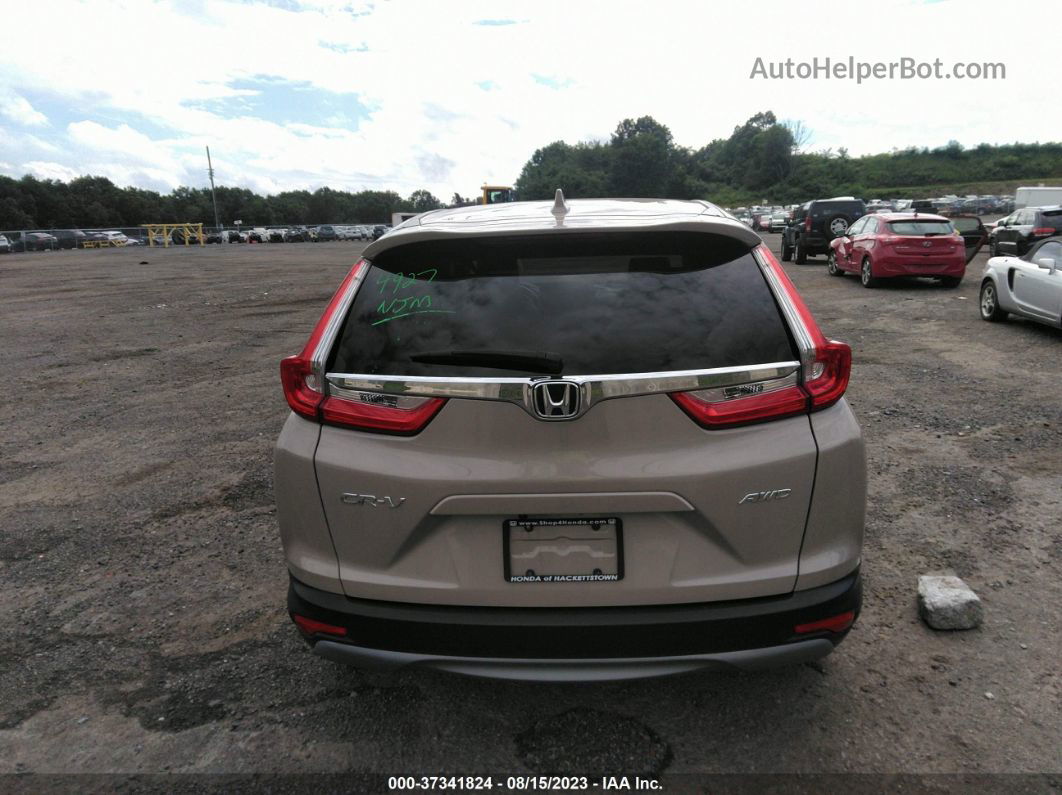 2019 Honda Cr-v Ex-l Beige vin: 2HKRW2H86KH635452