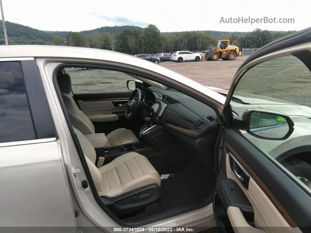 2019 Honda Cr-v Ex-l Beige vin: 2HKRW2H86KH635452