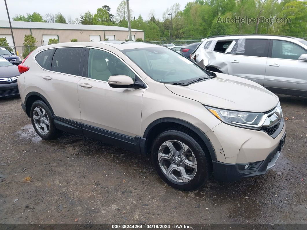 2019 Honda Cr-v Ex-l Коричневый vin: 2HKRW2H86KH644183