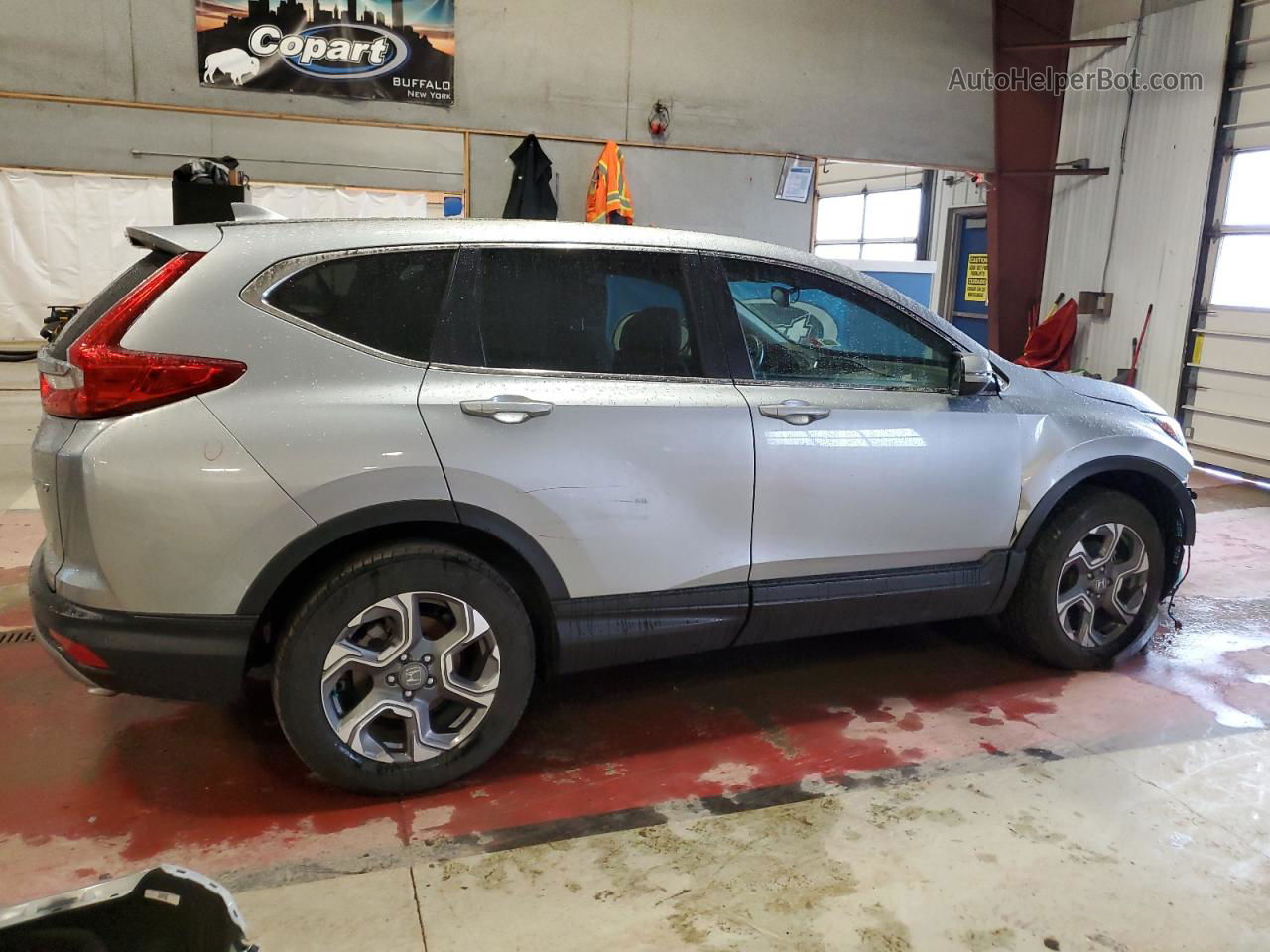 2019 Honda Cr-v Exl Silver vin: 2HKRW2H86KH657757