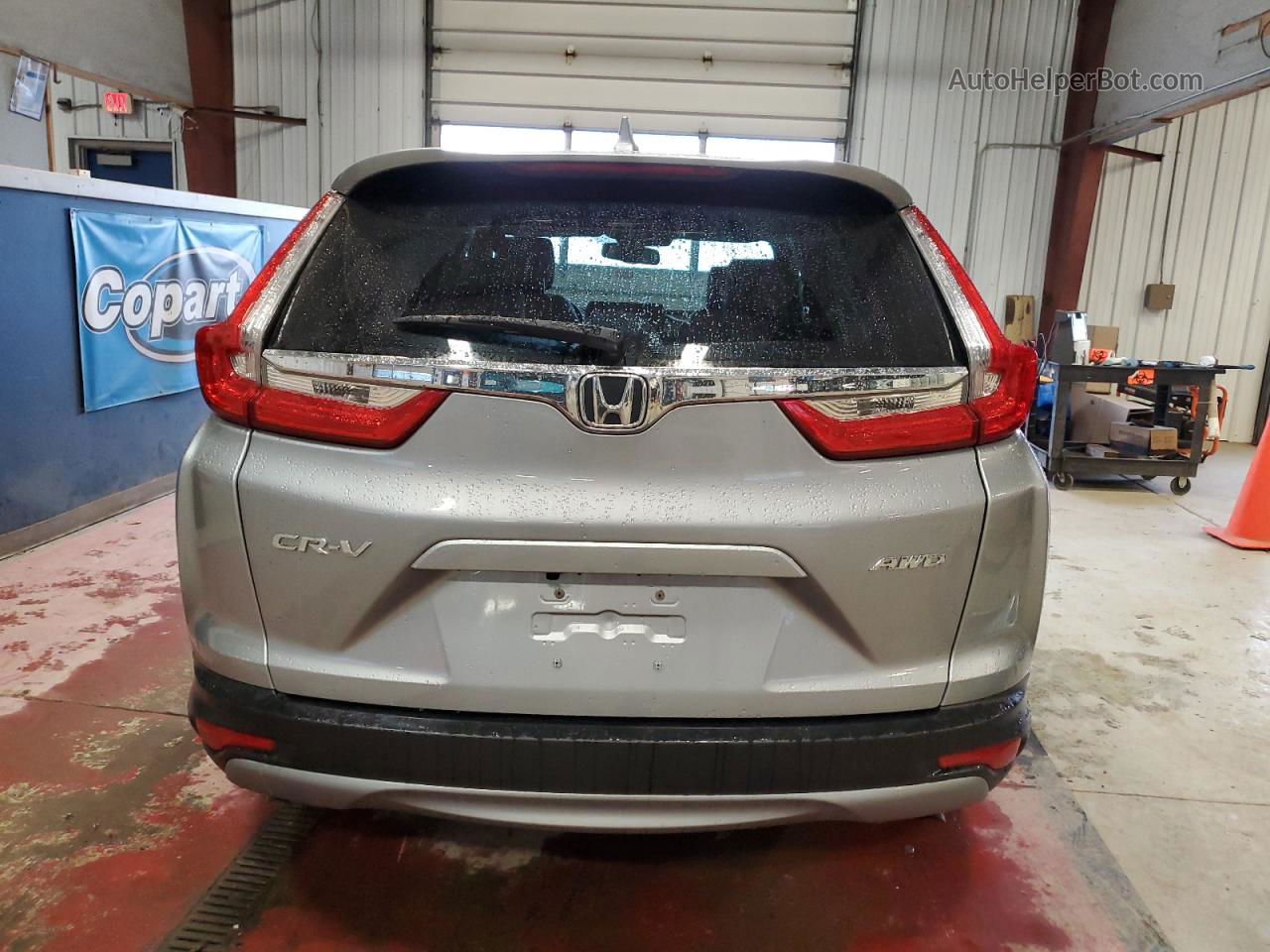 2019 Honda Cr-v Exl Silver vin: 2HKRW2H86KH657757