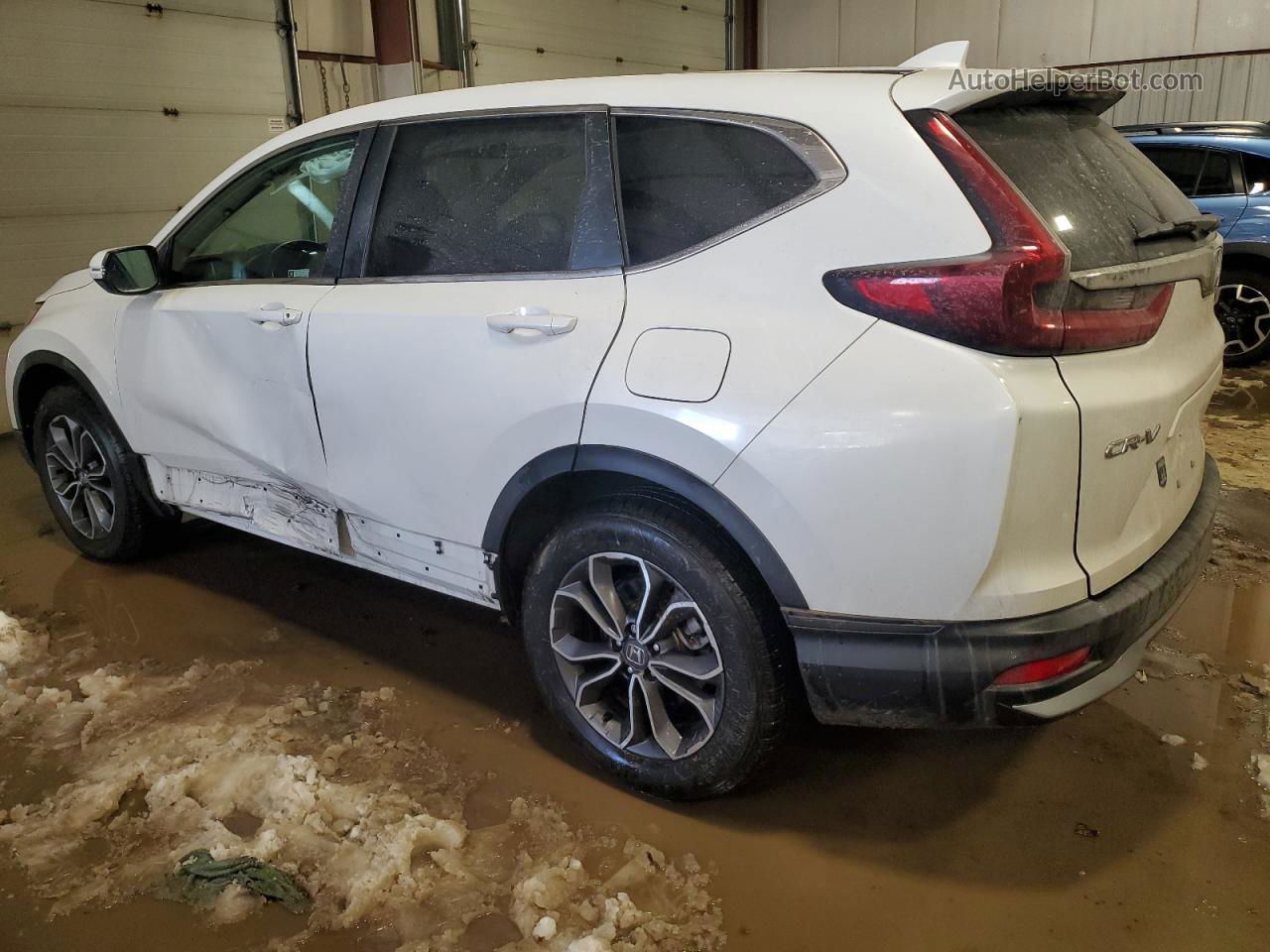 2020 Honda Cr-v Exl White vin: 2HKRW2H86LH690176