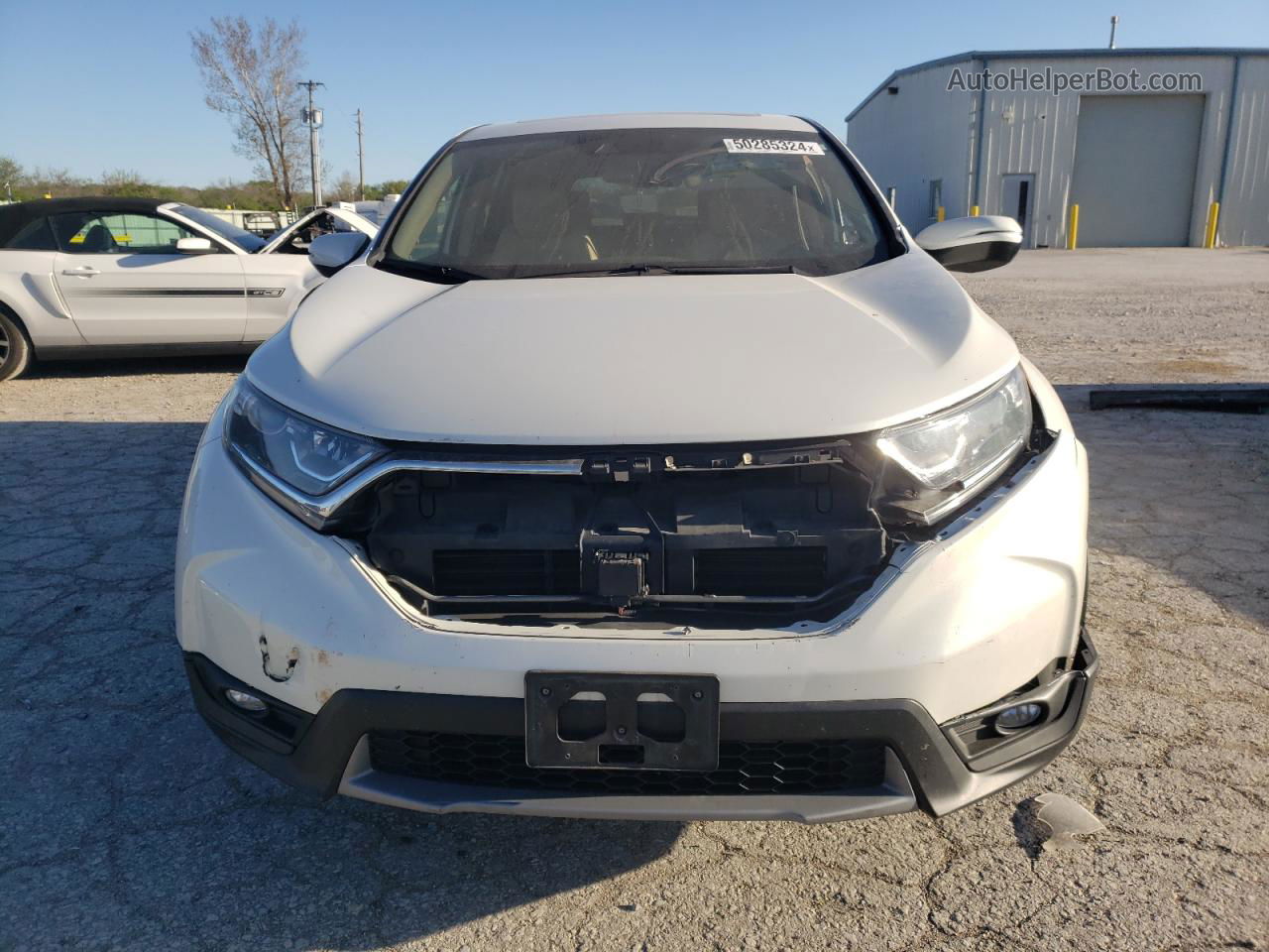 2018 Honda Cr-v Exl White vin: 2HKRW2H87JH658608