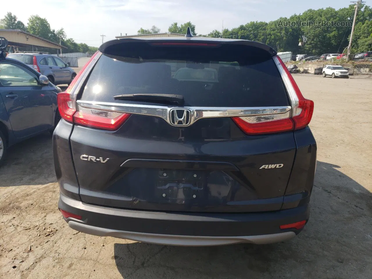 2019 Honda Cr-v Exl Gray vin: 2HKRW2H87KH619731