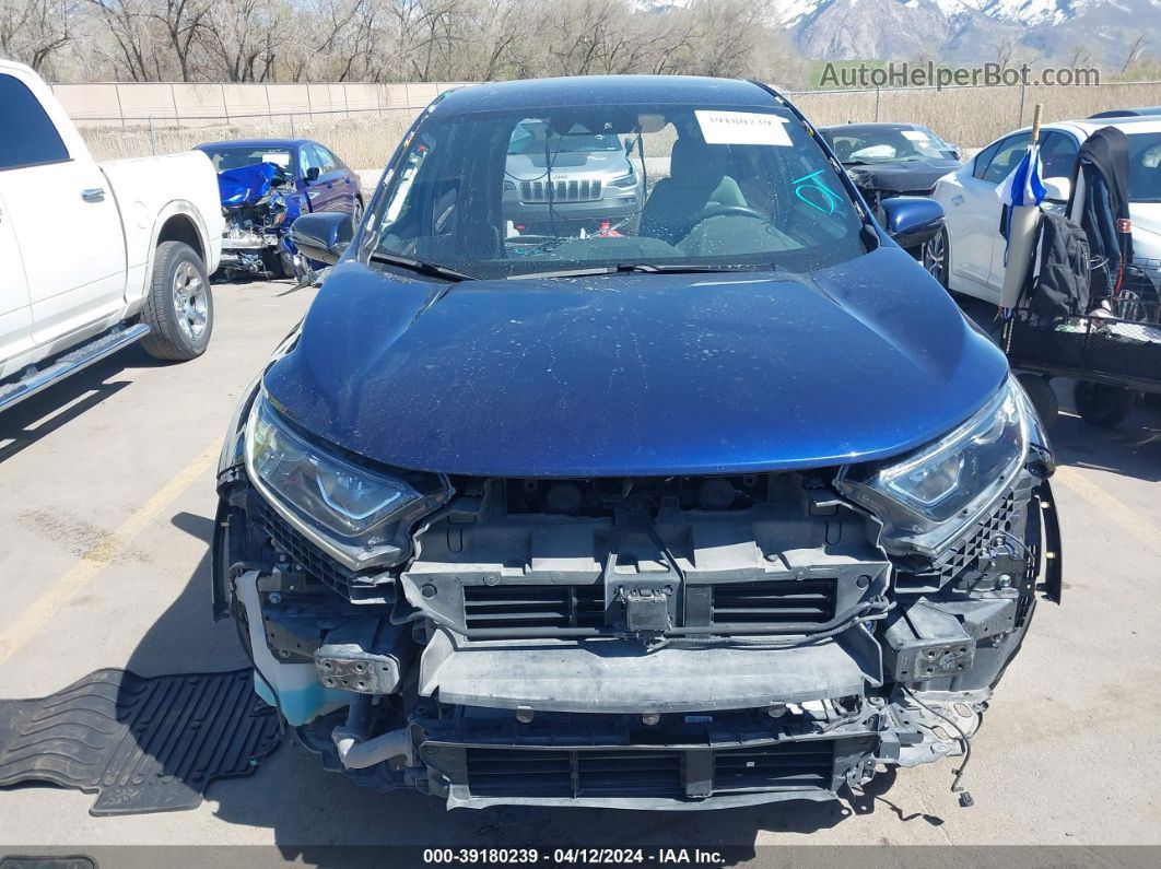 2019 Honda Cr-v Ex-l Dark Blue vin: 2HKRW2H87KH652051