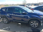 2019 Honda Cr-v Ex-l Dark Blue vin: 2HKRW2H87KH652051