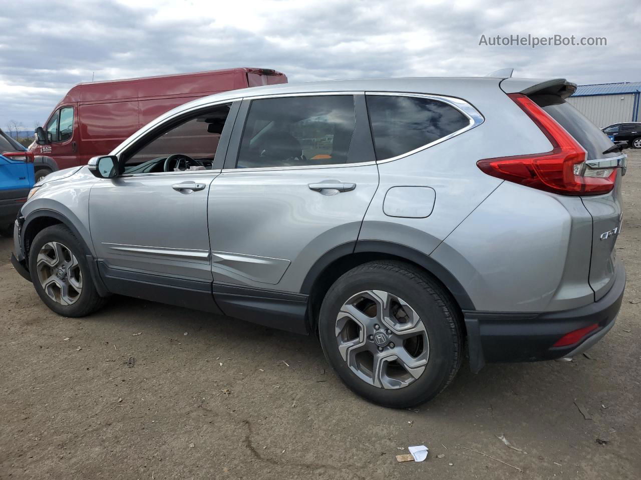 2019 Honda Cr-v Exl Silver vin: 2HKRW2H87KH670369