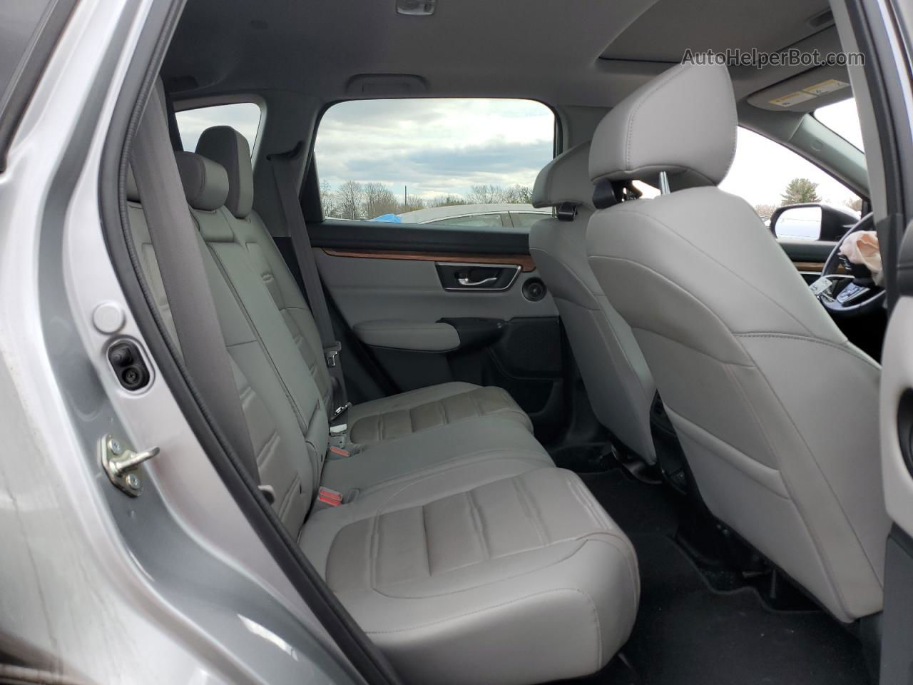 2019 Honda Cr-v Exl Silver vin: 2HKRW2H87KH670369