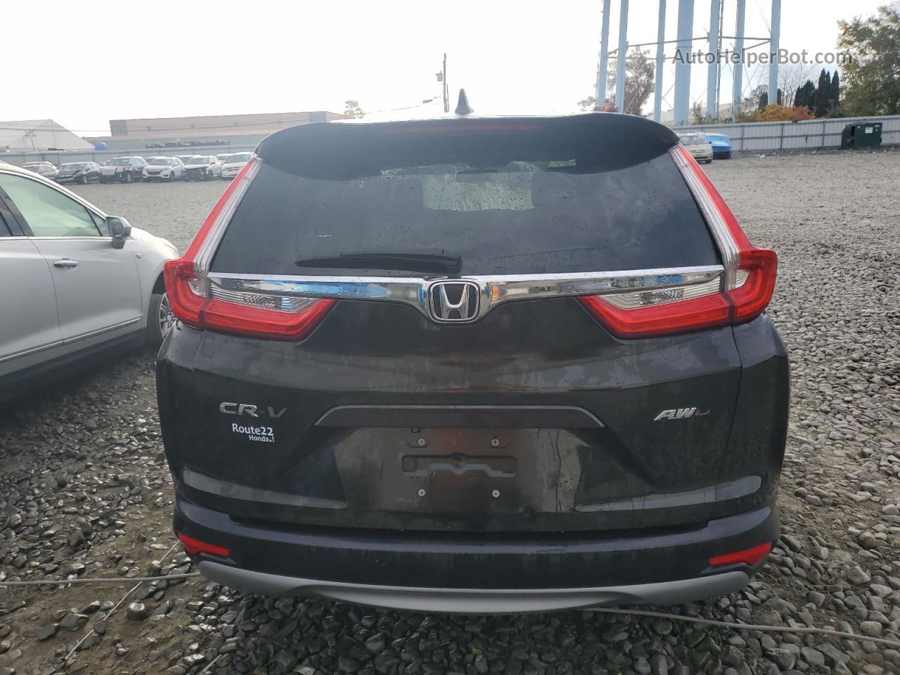 2018 Honda Cr-v Exl Black vin: 2HKRW2H88JH612687