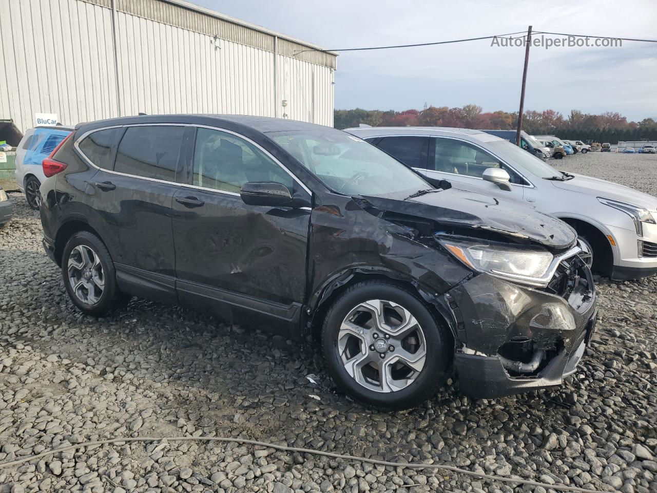 2018 Honda Cr-v Exl Black vin: 2HKRW2H88JH612687