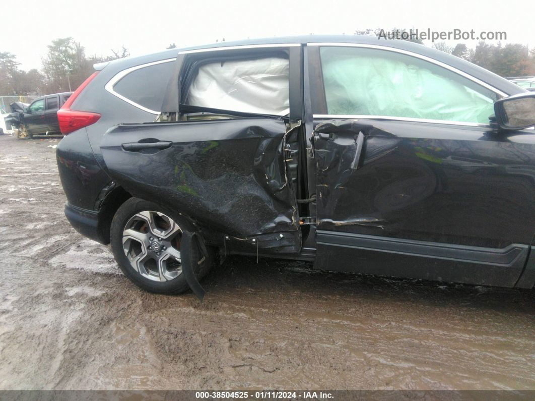 2019 Honda Cr-v Ex-l Blue vin: 2HKRW2H88KH658229