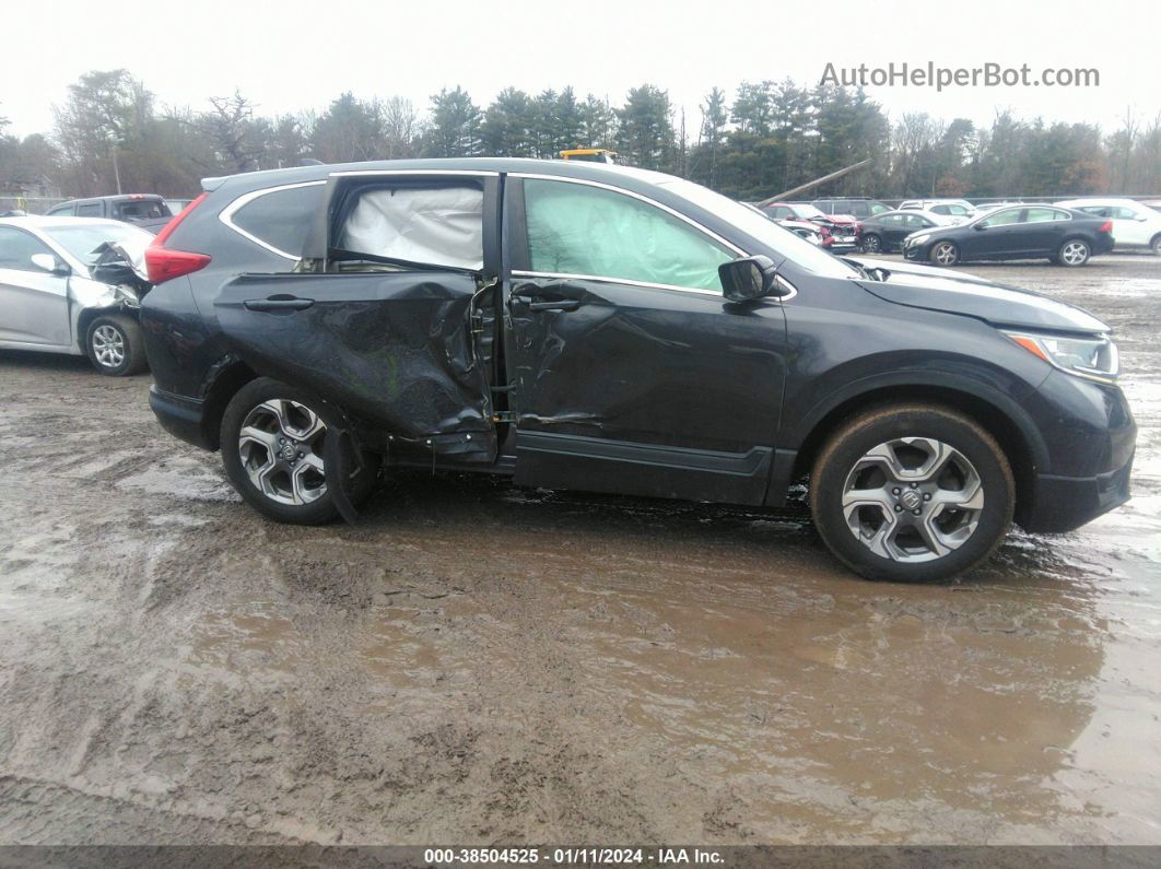 2019 Honda Cr-v Ex-l Blue vin: 2HKRW2H88KH658229