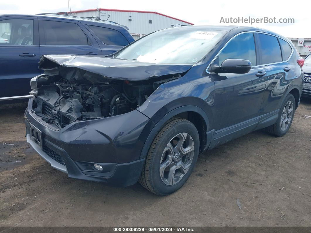 2017 Honda Cr-v Ex-l/ex-l Navi Gray vin: 2HKRW2H89HH630951