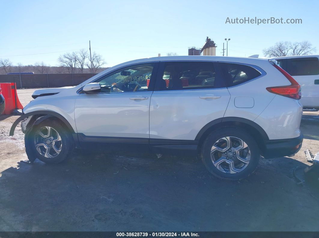 2018 Honda Cr-v Ex-l/ex-l Navi White vin: 2HKRW2H89JH657024