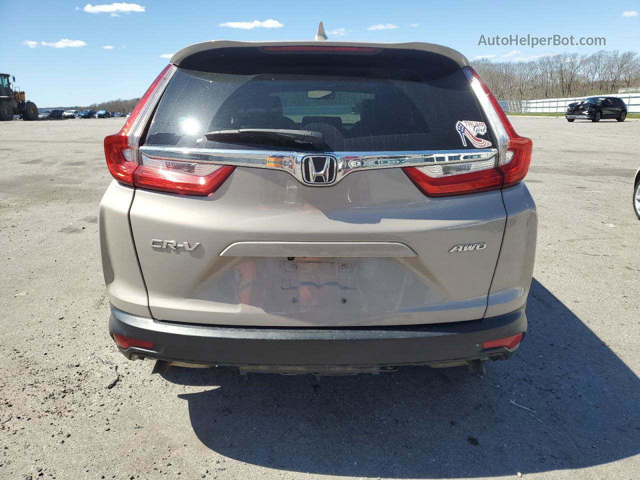 2018 Honda Cr-v Exl Tan vin: 2HKRW2H89JH670565