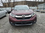 2019 Honda Cr-v Exl Burgundy vin: 2HKRW2H89KH646333