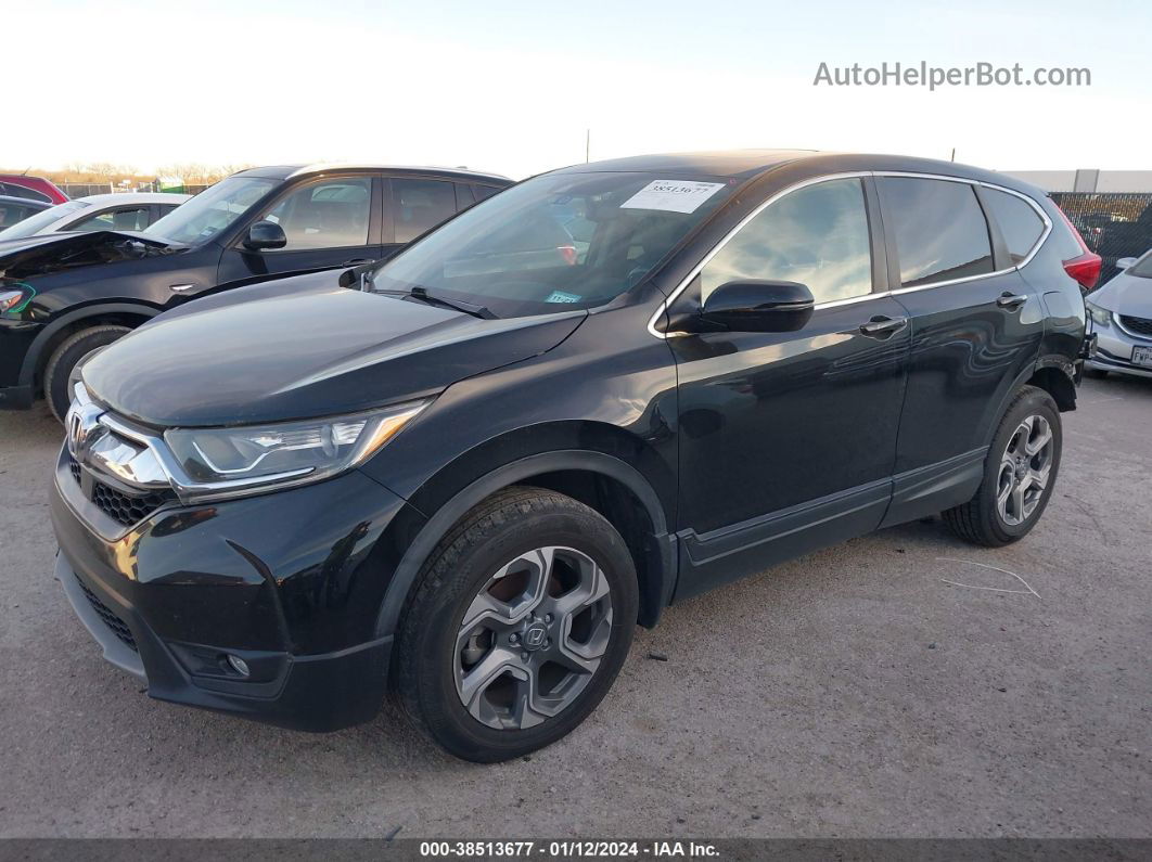 2019 Honda Cr-v Ex-l Черный vin: 2HKRW2H89KH663343