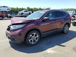 2019 Honda Cr-v Exl Burgundy vin: 2HKRW2H89KH675377