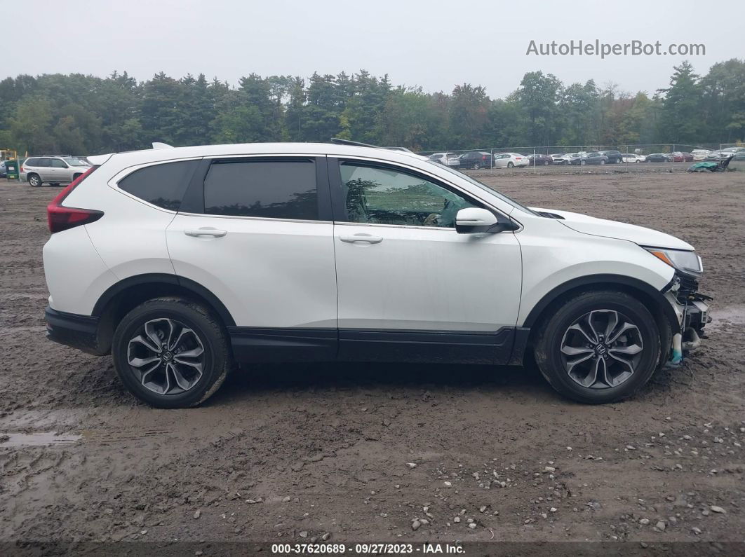 2020 Honda Cr-v Ex-l White vin: 2HKRW2H89LH600129