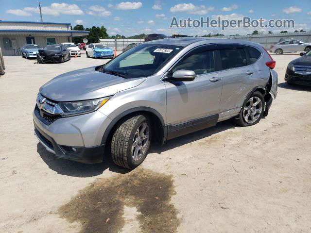 2017 Honda Cr-v Exl Silver vin: 2HKRW2H8XHH609056