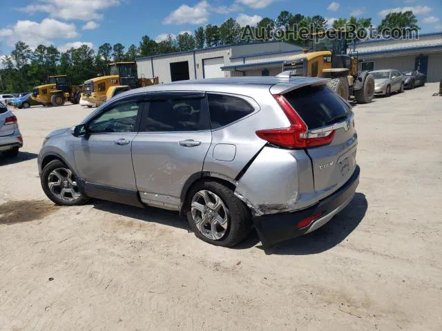 2017 Honda Cr-v Exl Silver vin: 2HKRW2H8XHH609056